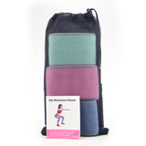 Set N.3 Bande Elastiche di Resistenza Fasce Elastiche di Resistenza