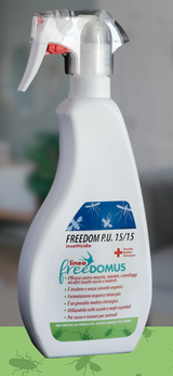 FreeDomus P.U. 15/15 Insetticida Con Nebulizzatore 500 ml