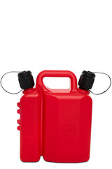 Tanica in Polietilene Doppio Uso per Trasporto Carburante ed Olio Catena DeMartino lt.3,5+lt.1.5