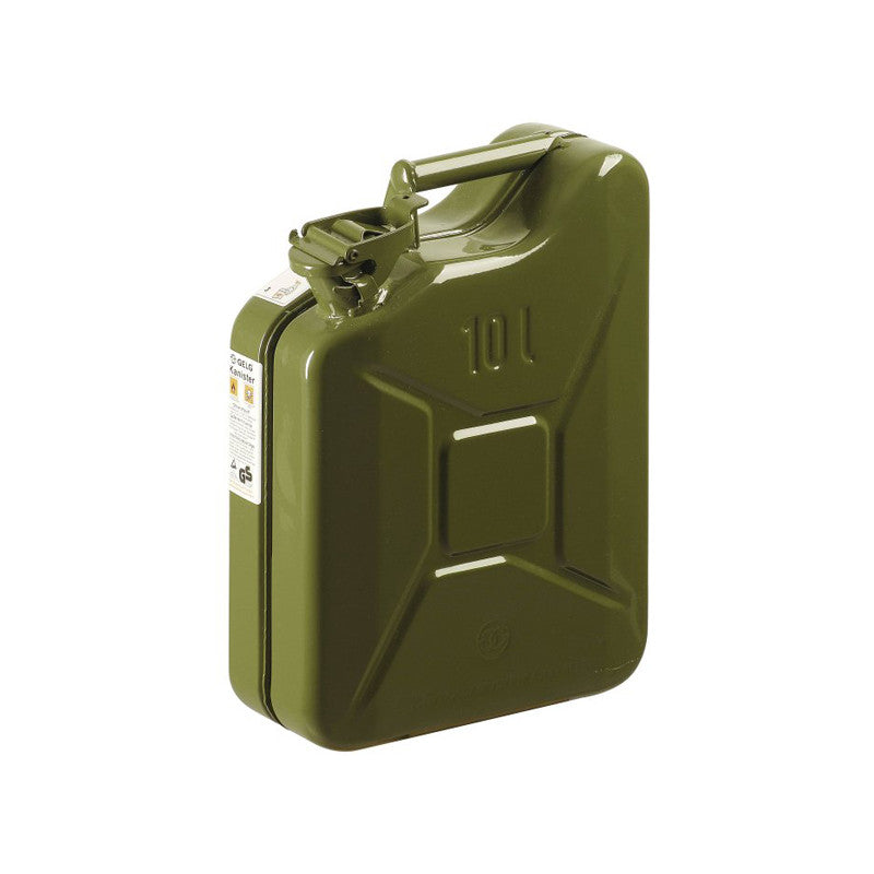 Taniche in Metallo per Carburante Omologate Lt.5 - Lt.10 - Lt.20